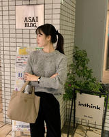 CM ソフトウールラウンドニット (5color)