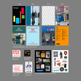oab newyork pack / scrap sticker set