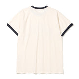 RowdiesリンガーTシャツ_クリーム