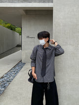 Ellie Stripe Long-Sleeve Shirt 2C