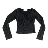 Dot lace T