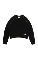 パルラウンドウールニット [Black]