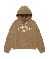Women’s Oversized Terry Fleece Hoodie Camel