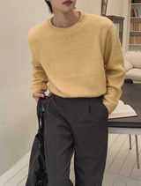 Anna Brush Crop Knit