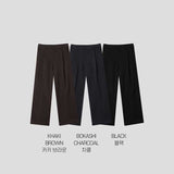 ASCLO ウールヘリンボーンフレアスラックス (3color)