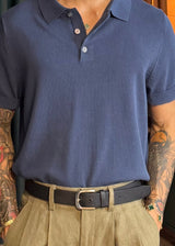 Summer Cool Plain Collar Short Sleeve Overfit Knit 8COLOR