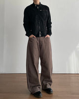 Toin Curved Denim Pants