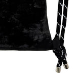 Rope Keyring Gym Sack [Black Beads]