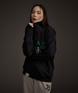 W BLUEBIRD HALF ZIP-UP SWEATSHIRT NAVY