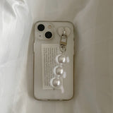 three beads keyring - 8colors