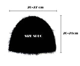 Hairy Knit Beanie