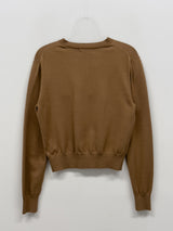 All Day Viscose Round Neck Cardigan