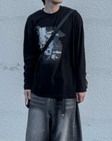 Artwork Printed Long Sleeve Tee