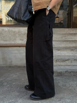 Equal-washed carpenter pants
