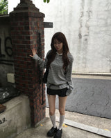 Button wrap skirt pants