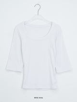 Shady Basic Round Three Quarter Tee