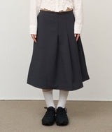 (W) Records Pleats Skirt