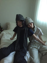 Merlot Stripe Muffler (3 Colors)