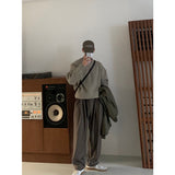 Nus. シグネチャーワイドベルトスラックス