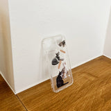Cat and Baguette gel hard case