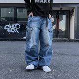 Baren Dart Wide Cargo Jeans