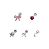 [SET] ファンシールビースターリボンピアス
