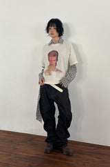 POPCORN EMBO HALF TEE