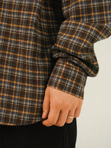 DEE Peach Check Oxford Shirts