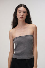 Camel tube top (Grey)