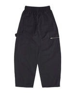 Dust Nylon Wide Pants_Black