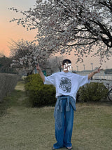 ASCLO タイガーシルケット半袖Tシャツ (3color)