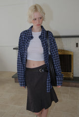 C OVER-FIT CHECK SHIRT_BLUE