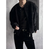 [F/W] ベルベットクロップカーディガン(3color)