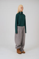 COLOR POP TURTLENECK T-SHIRTS - GREEN