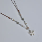 Surgical Steel Starfish Pearl necklace