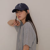 Navy Washing Puppy Cap