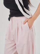Gleam wide pants (pink)