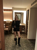 EDGE FLAP HIGH BOOTS