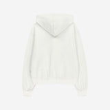 Hotfix Logo Hoodie Zip-up / Off White