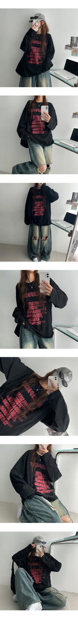 ボイルストリート長袖Tシャツ (4 colors)