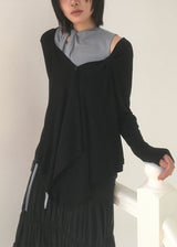 RIBBON CARDIGAN