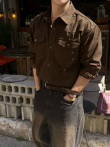Frix snap western shirt