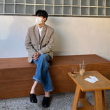 ストレートフィットロングワイドジーンズ