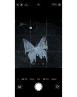 Butterfly-printed Short-Sleeved T-shirt / D747406118682 