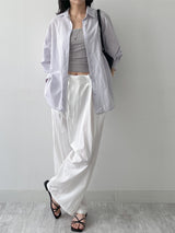 Aswell Back Slit Loose Fit Shirt