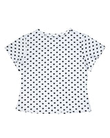 Polka Dot Spider Tee [White]