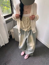 リネンルーズカーディガン