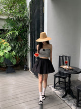 [MADE] SAYLIN PINTUCK MINI SKIRT