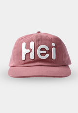 Heiビッグロゴフェルトキャップ Dusty Pink