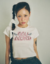 GGU ワールド クロップ Tシャツ